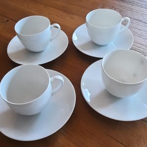 espresso kop en schotel