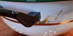 Vergiet met bakeliet handgrepen - Afbeelding 3
