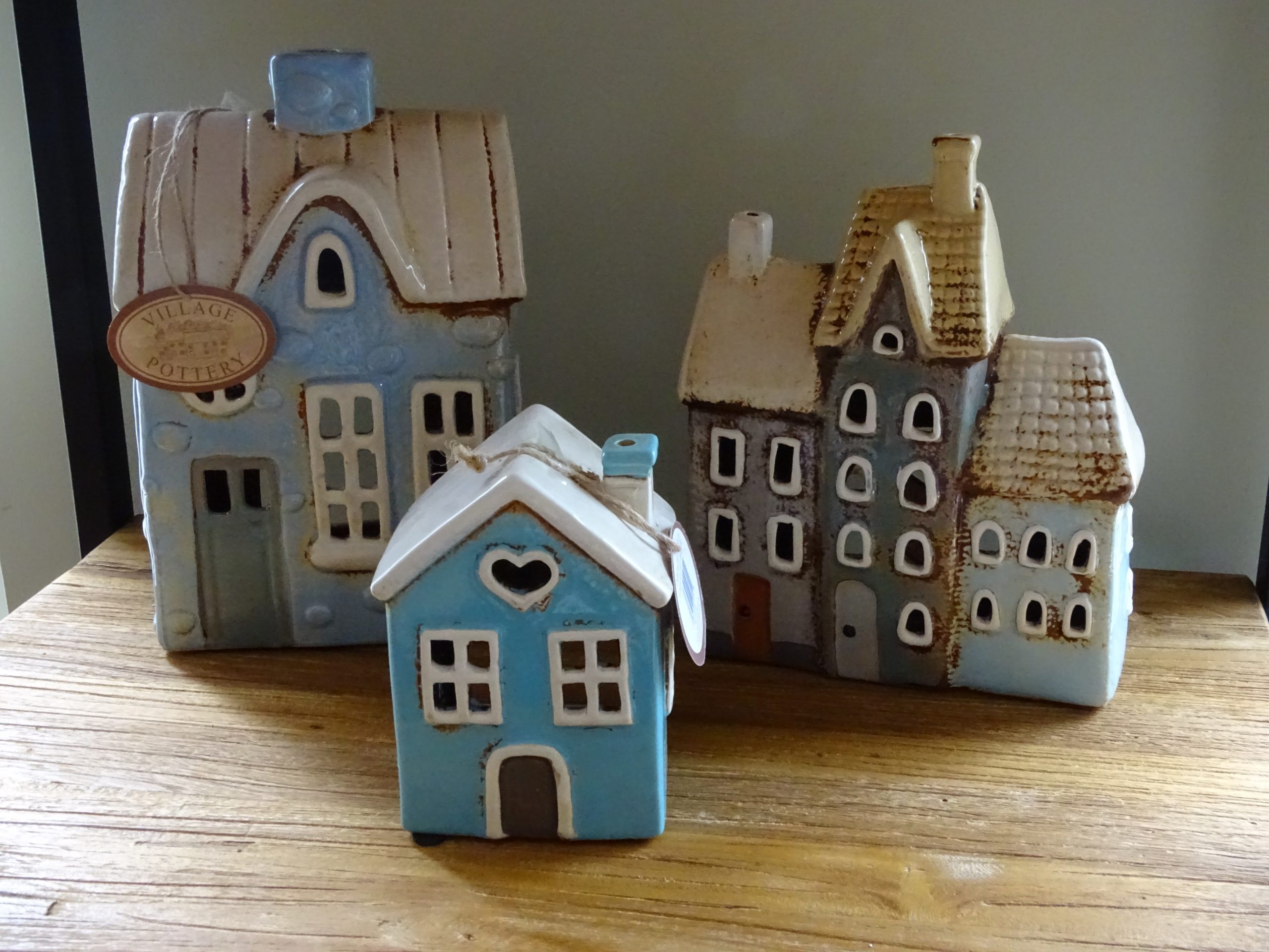 Aqua hartvormig mini huisje - Afbeelding 7