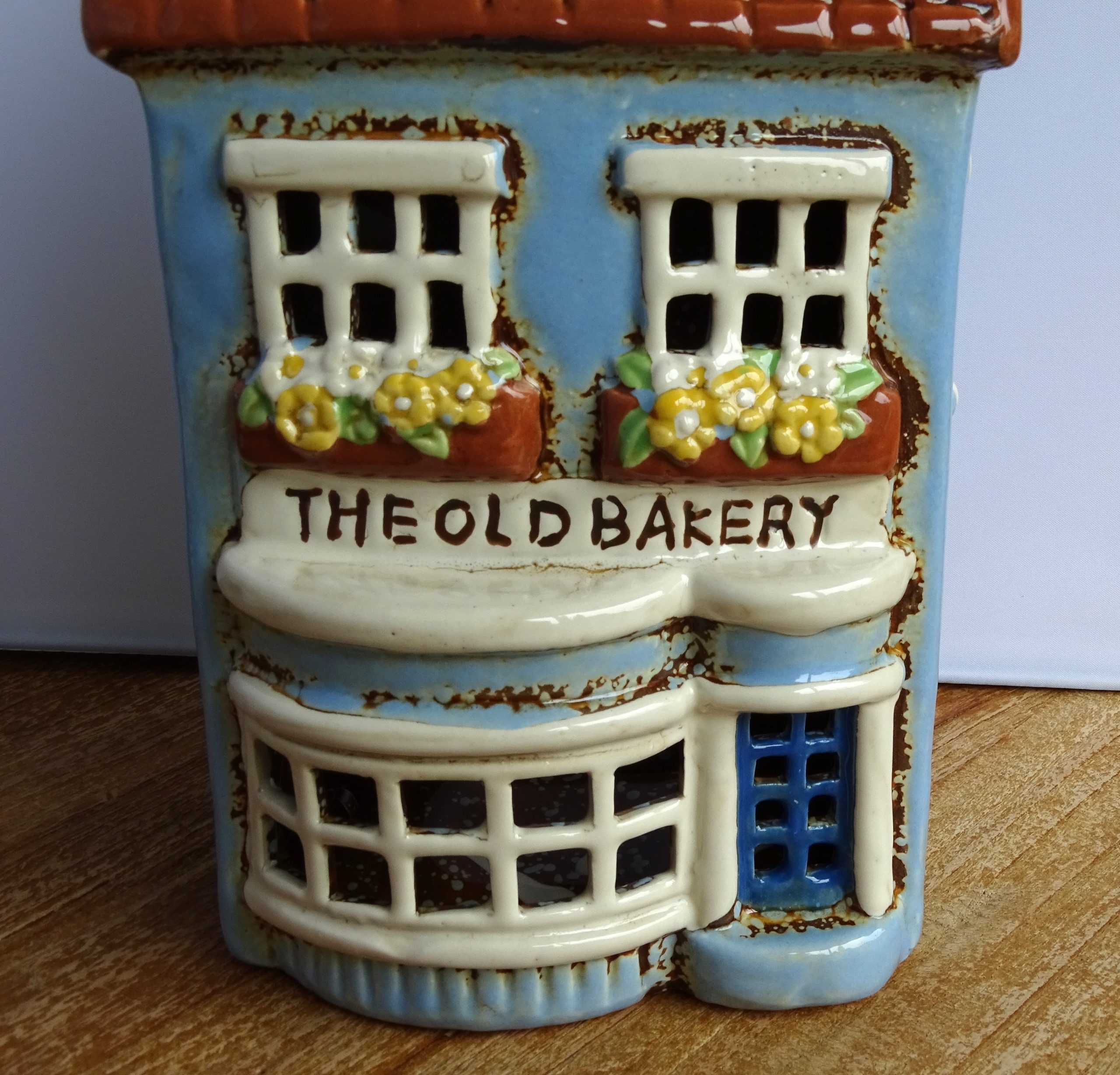 Oude bakkerij theelichthouder - Afbeelding 4