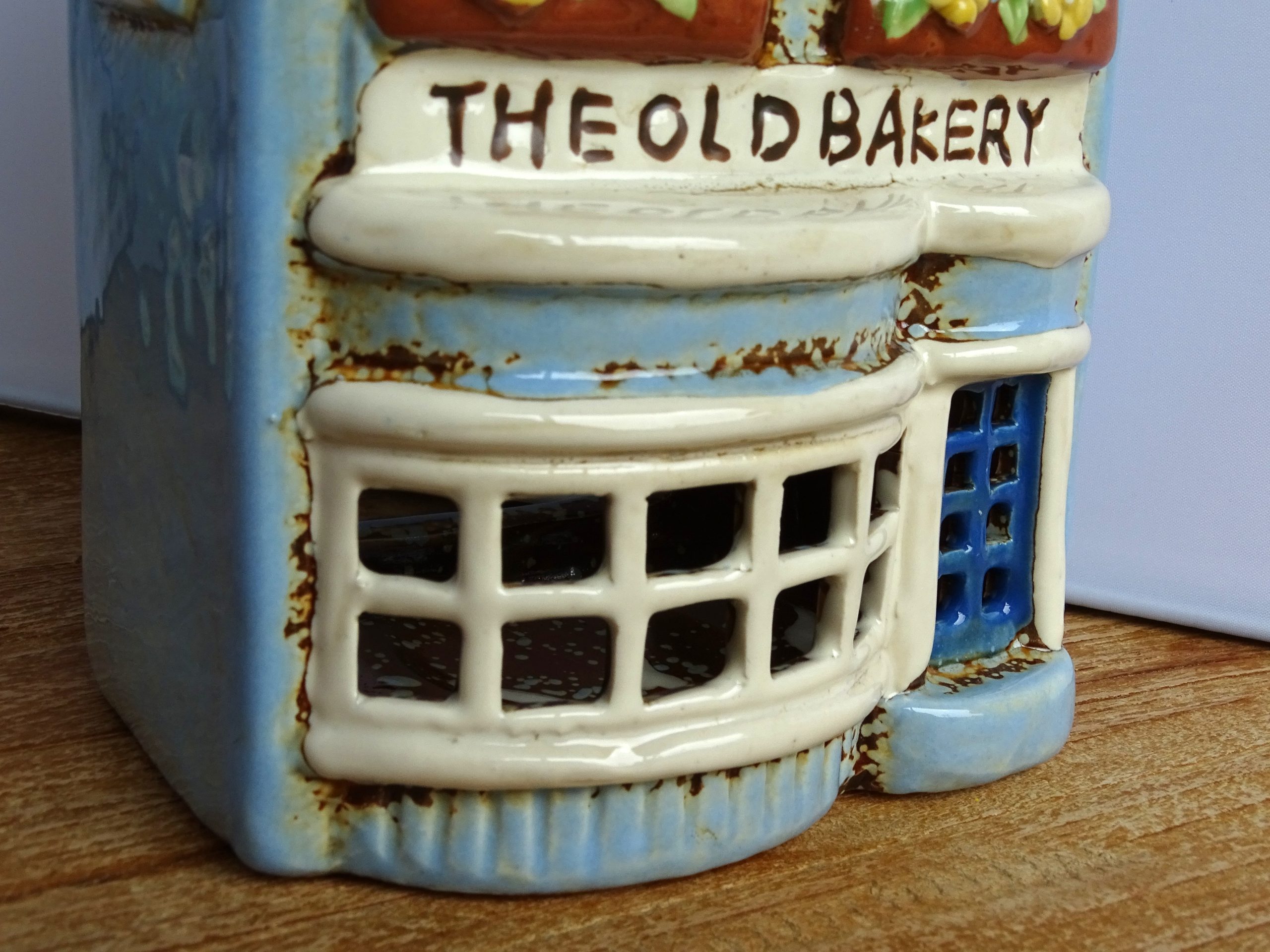 Oude bakkerij theelichthouder - Afbeelding 3
